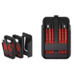Wiha VDE Geïsoleerde Bitset slimBit electric sleufkop - 12-delig - Phillips, Pozidriv, PlusMin/Pozidriv , TORX - met riemhouder - Afbeelding 2
