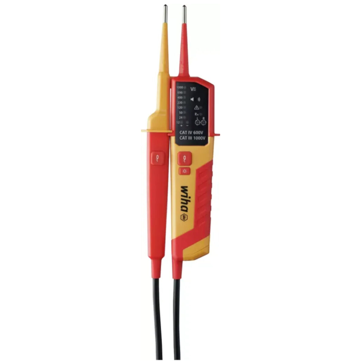 Wiha Spannings- en doorgangstester 12 - 1.000 V AC CAT IV incl. 2x AAA-batterijen - Afbeelding 5