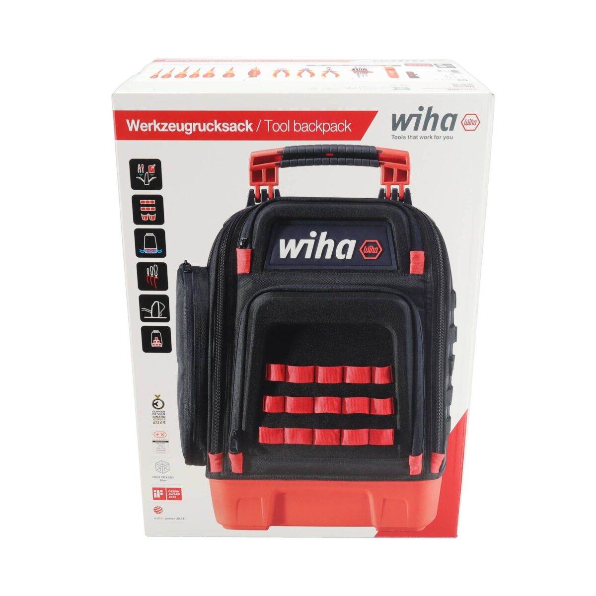 Wiha VDE Geïsoleerde Gereedschaprugzak electric 27-delig - Afbeelding 7