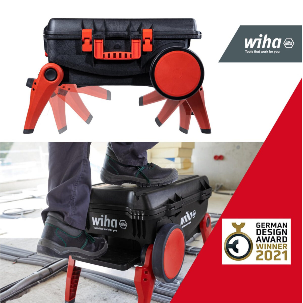 Wiha VDE Geïsoleerde Gereedschapskoffer XXL 4 Trolley electric 80-delig - Afbeelding 6