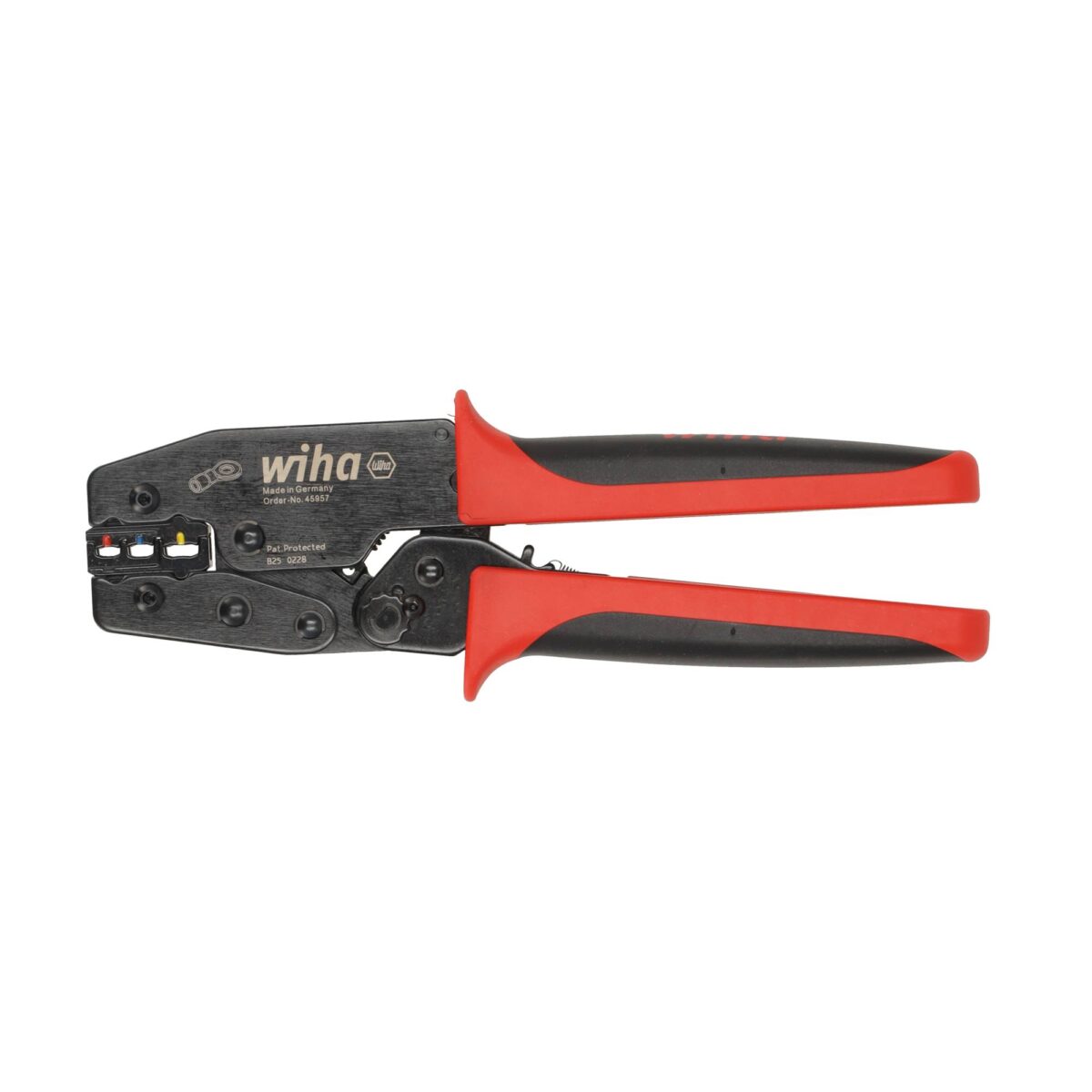 Wiha Krimpgereedschap voor geïsoleerde kabelschoenen en contacten 0,5 - 6,0 mm² - Afbeelding 2