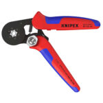 Knipex Zelfinstellende Krimptang 180 mm - voor Adereindhulzen 0,08 tot 16 mm² - Afbeelding 2