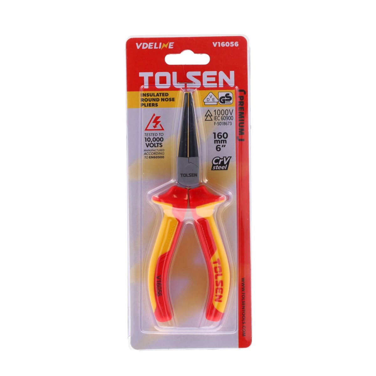VDE Line Geïsoleerde Rondbektang Industrial 160 mm - Afbeelding 5
