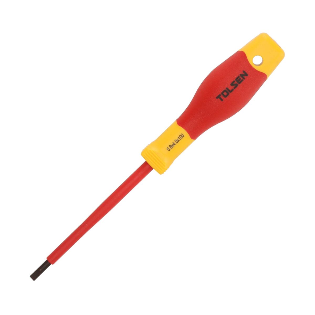 VDE Line Geïsoleerde Gleufschroevendraaier 0.8 x 4.0 x 100 mm - Afbeelding 1