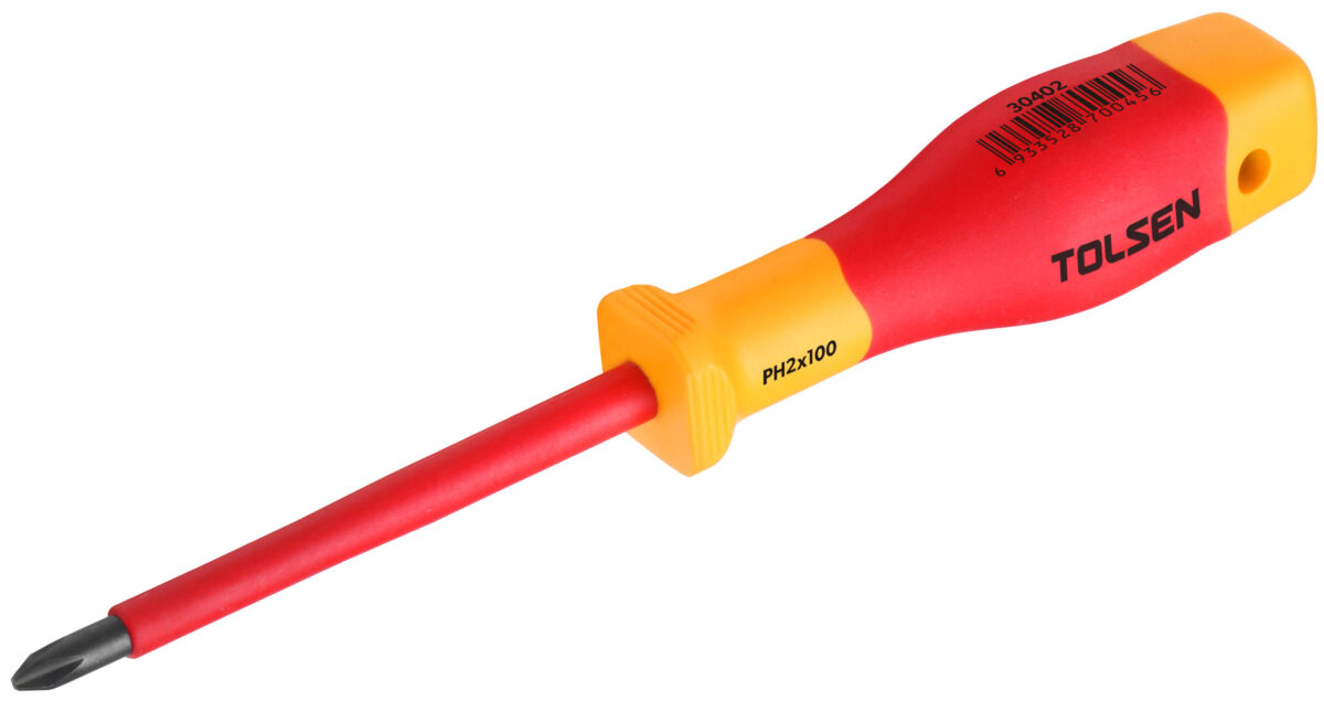 VDE Line Geïsoleerde Kruiskopschroevendraaier PH1 x 80 mm - Afbeelding 5