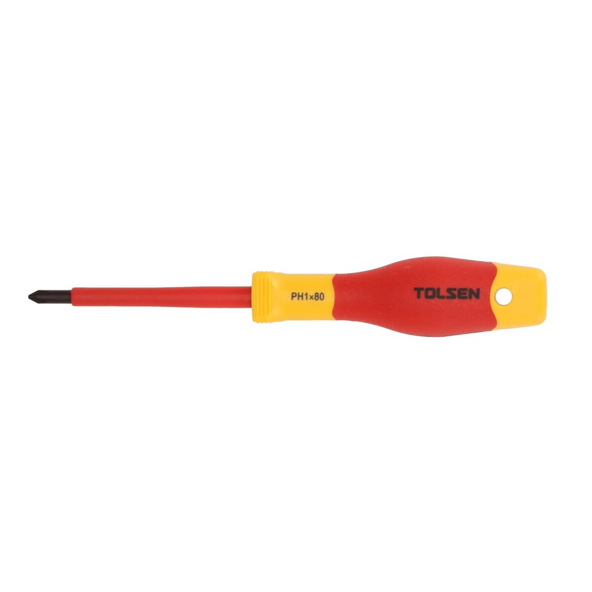 VDE Line Geïsoleerde Kruiskopschroevendraaier PH1 x 80 mm - Afbeelding 2