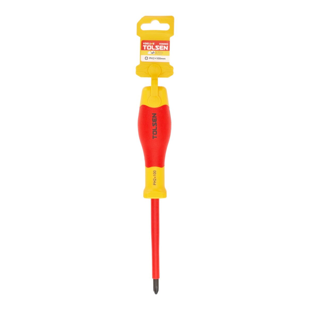 VDE Line Geïsoleerde Kruiskopschroevendraaier PH2 x 100 mm - Afbeelding 7