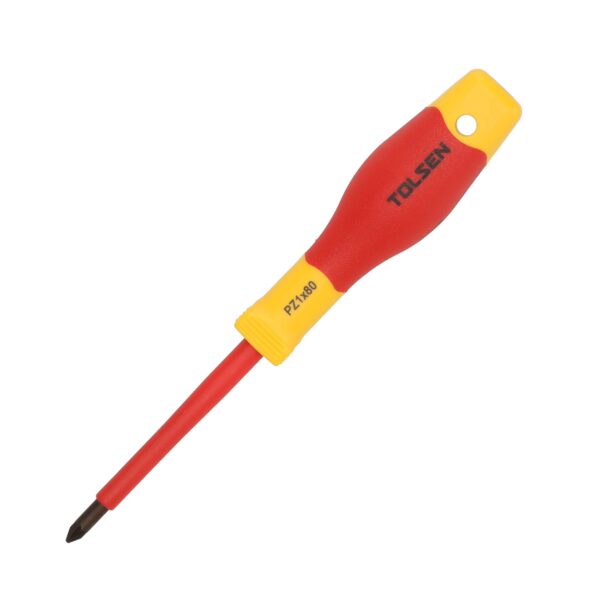 VDE Line Geïsoleerde Pozi Kruisschroevendraaier PZ1 x 80 mm