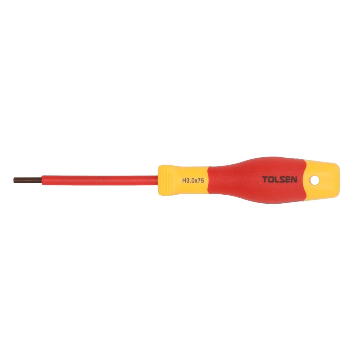 VDE Line Geïsoleerde Hex schroevendraaier H3.0 x 75 mm - Afbeelding 2