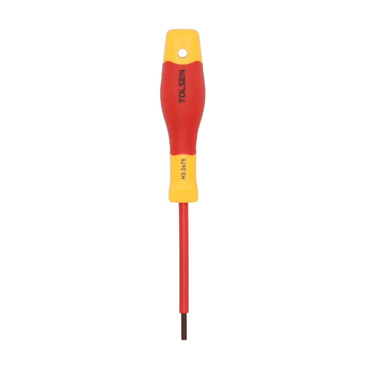 VDE Line Geïsoleerde Hex schroevendraaier H3.0 x 75 mm - Afbeelding 3