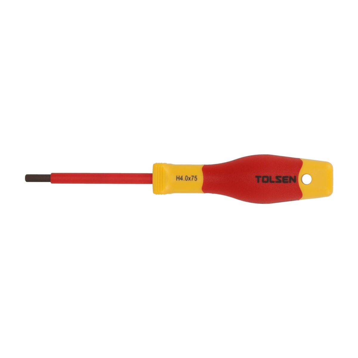 VDE Line Geïsoleerde Hex schroevendraaier H4.0 x 75 mm - Afbeelding 2