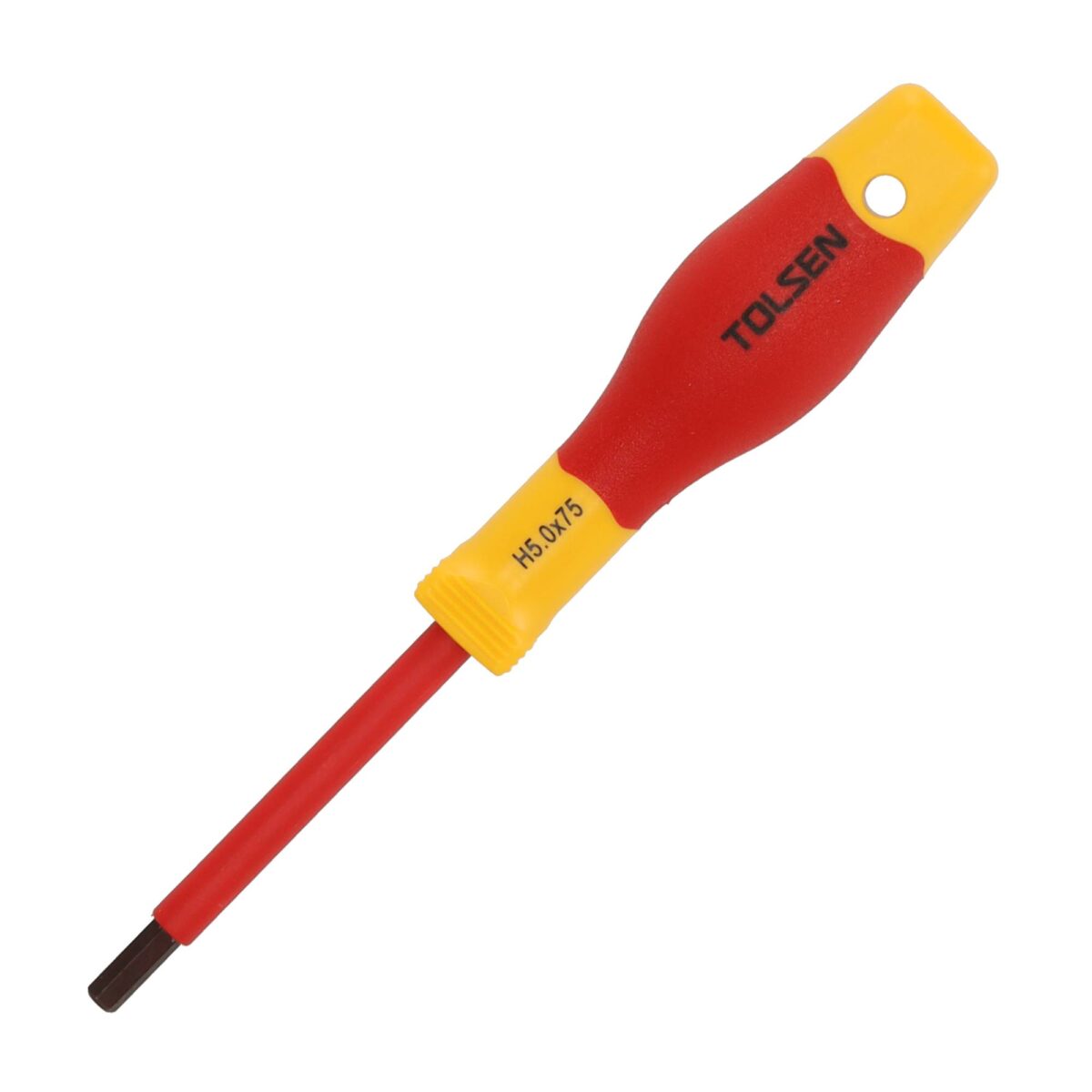 VDE Line Geïsoleerde Hex schroevendraaier H5.0 x 75 mm - Afbeelding 1