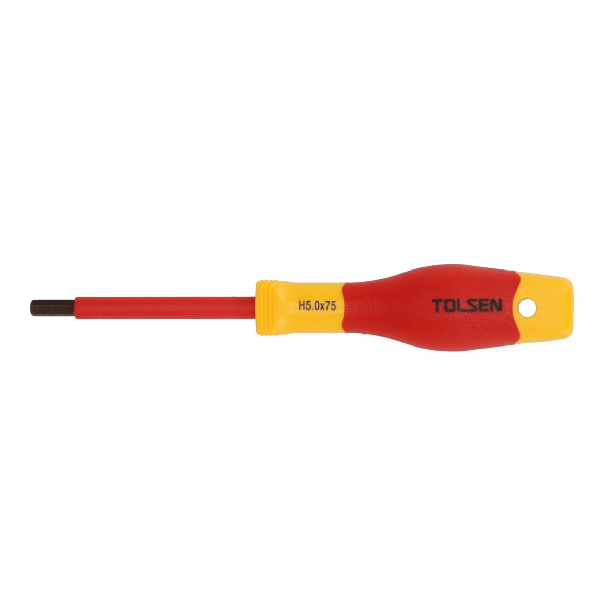 VDE Line Geïsoleerde Hex schroevendraaier H5.0 x 75 mm - Afbeelding 2