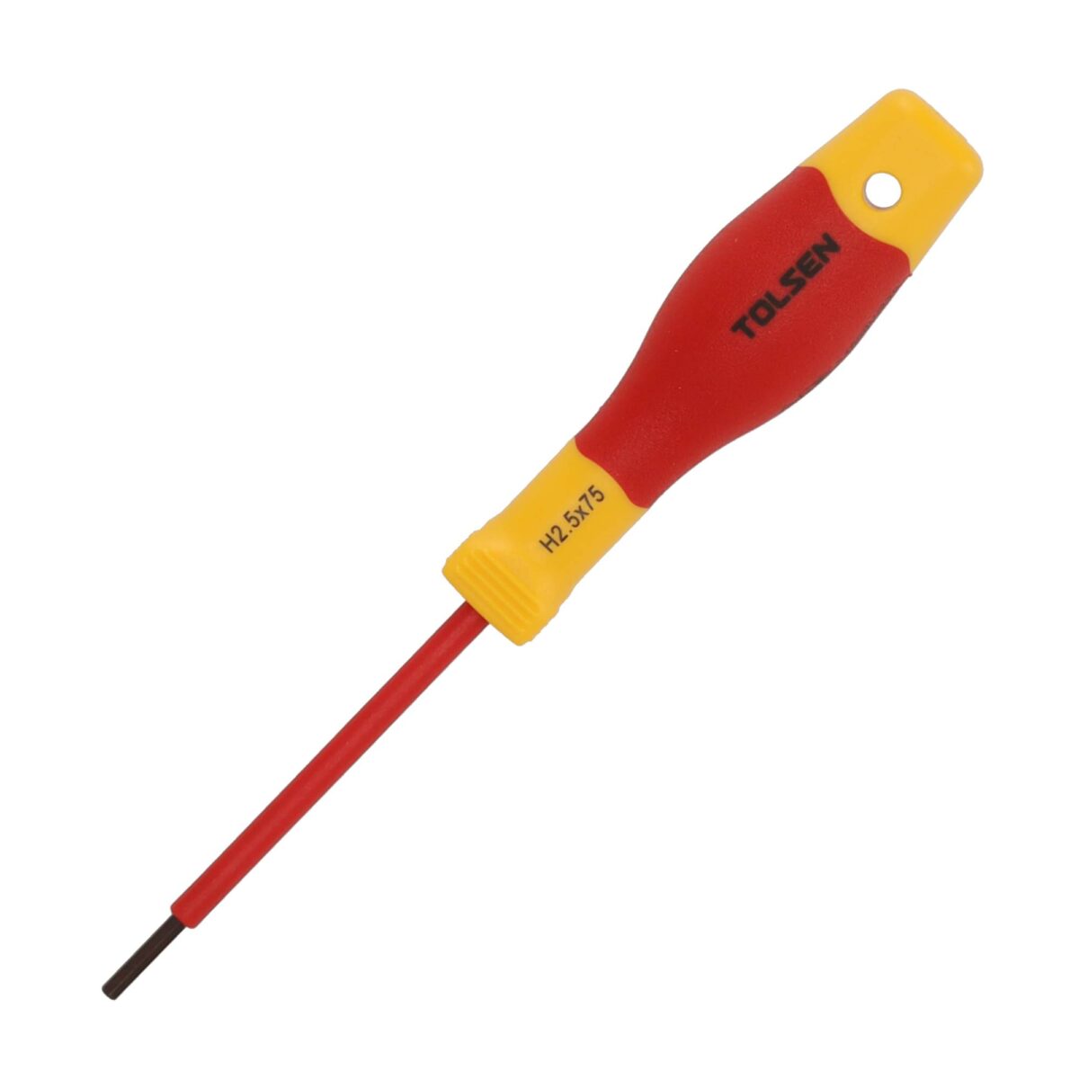 VDE Line Geïsoleerde Hex schroevendraaier H2.5 x 75 mm - Afbeelding 1