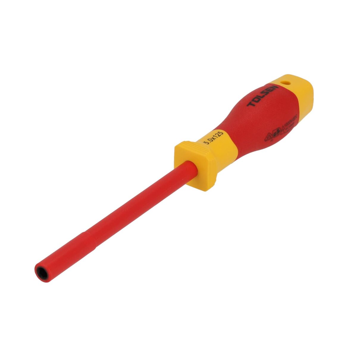 VDE Line Geïsoleerde Moerschroevendraaier 5 x 125 mm - Afbeelding 2