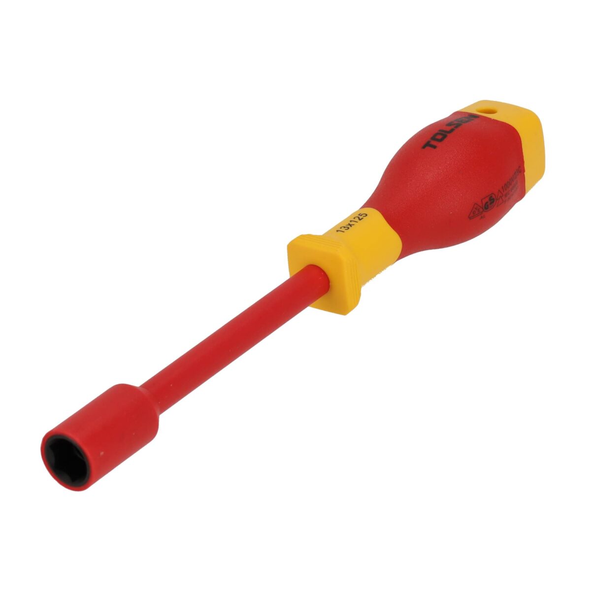VDE Line Geïsoleerde Moerschroevendraaier 13 x 125 mm - Afbeelding 2