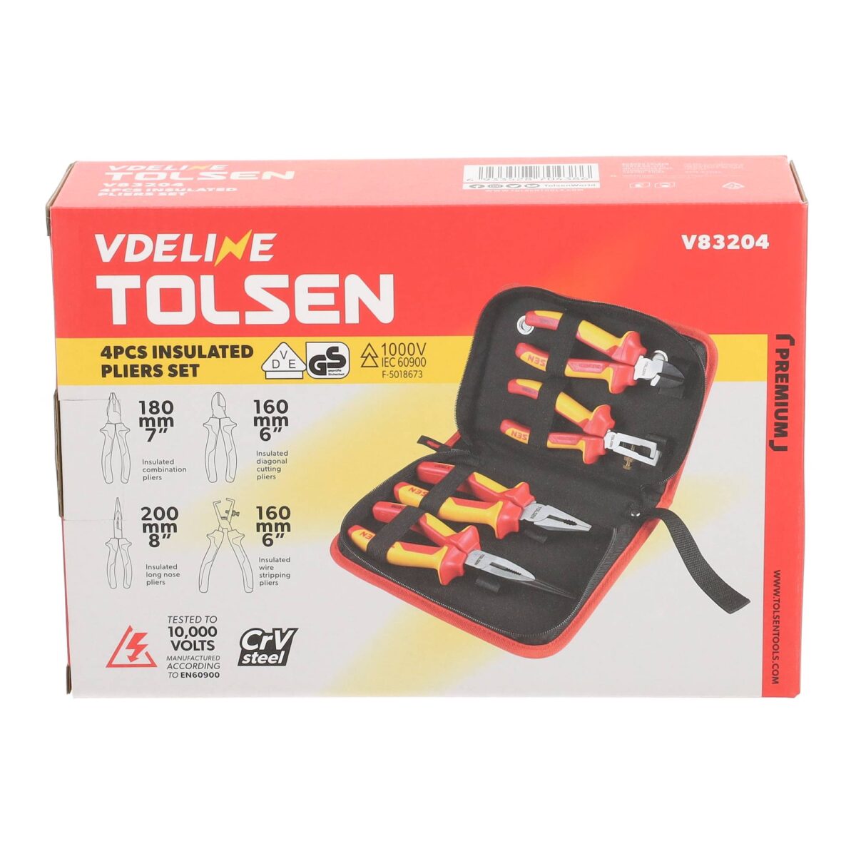 VDE Line Geïsoleerde Tangenset 4-delig - Afbeelding 3