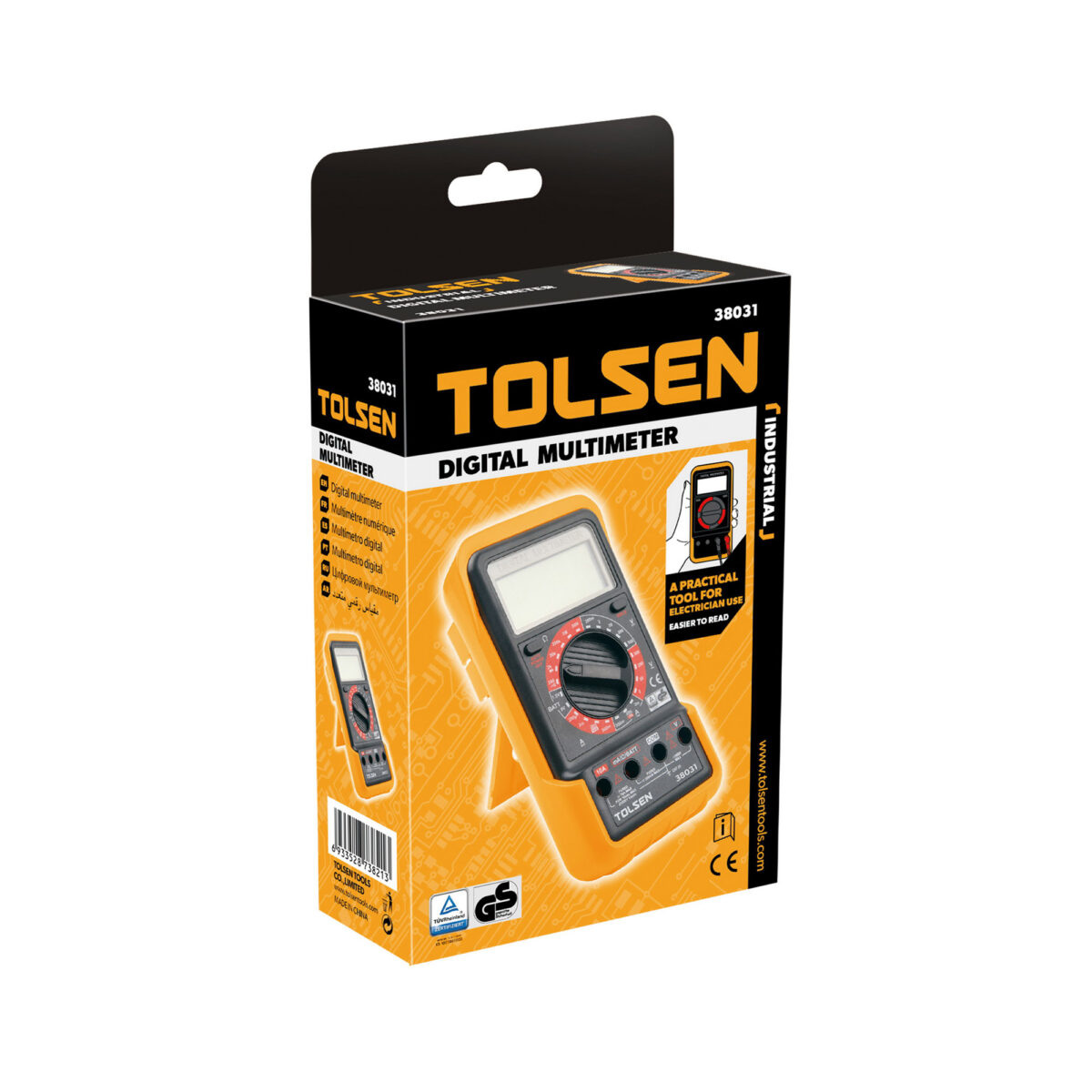Tolsen Digitale Multimeter - CAT II-veiligheidsnormen - Groot LCD-display - Data-hold-modus - Afbeelding 7
