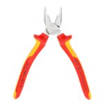 Knipex VDE Geïsoleerde Kracht-Combinatietang Comfort 180 mm – Verchroomd – Met meercomponenten grepen – Voor koperen en pianodraad - Afbeelding 4