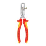 Knipex VDE Geïsoleerde StriX Afstriptang met Kabelschaar 180 mm – Verchroomd – 2-in-1 Gereedschap voor Elektrische Installaties - Afbeelding 2