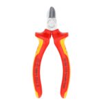 Knipex VDE Geïsoleerde Zijsnijtang 125 mm – Verchroomd met Comfortgreep - Afbeelding 2