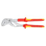 Knipex VDE Geïsoleerde Sleuteltang 250 mm – Tang en Schroefsleutel in Eén, Verchroomd met Comfortgreep - Afbeelding 3