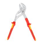Knipex VDE Geïsoleerde Sleuteltang 250 mm – Tang en Schroefsleutel in Eén, Verchroomd met Comfortgreep - Afbeelding 5