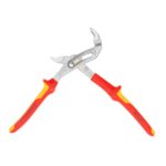 Knipex VDE Geïsoleerde Waterpomptang Alligator 250 mm – Verchroomd, Zelfklemmend en Veilig voor Elektrisch Werk - Afbeelding 4