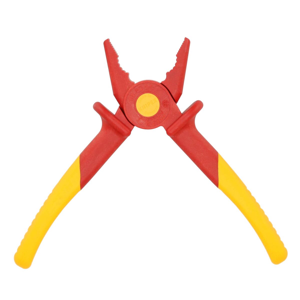 Knipex VDE Geïsoleerde Grijptang Kunststof 180 mm – Volledig Geïsoleerd voor Veilig Tellerwerk - Afbeelding 4