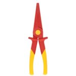 Knipex Platspitse Kunststof Grijptang 220 mm VDE – Volledig Geïsoleerd voor Veilig Elektrotechnisch Werk - Afbeelding 3