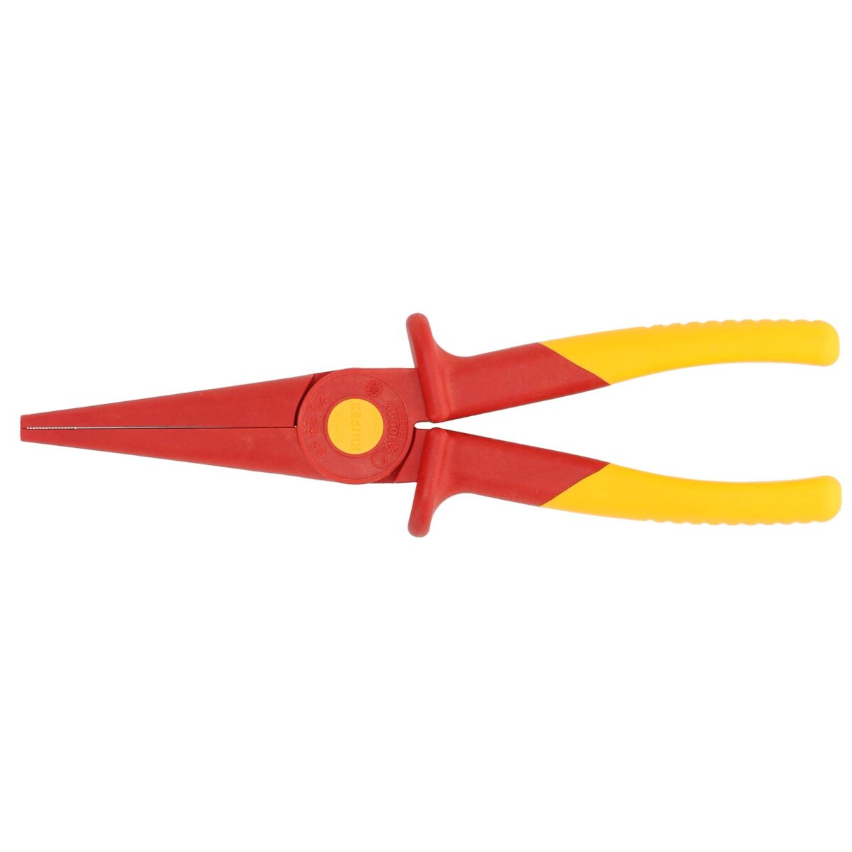 Knipex Platspitse Kunststof Grijptang 220 mm VDE – Volledig Geïsoleerd voor Veilig Elektrotechnisch Werk - Afbeelding 2