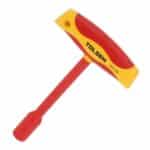 VDE Line Geïsoleerde Moerschroevendraaier T-Sleutel H10 x 130 mm
