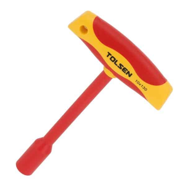 VDE Line Geïsoleerde Moerschroevendraaier T-Sleutel H10 x 130 mm