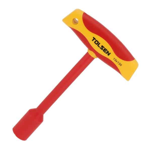 VDE Line Geïsoleerde Moerschroevendraaier T-Sleutel H13 x 130 mm