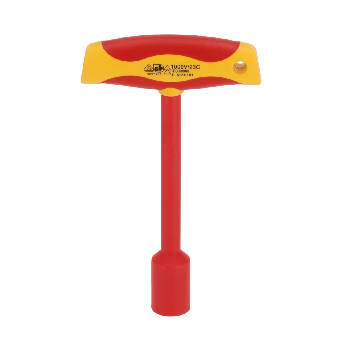 VDE Line Geïsoleerde Moerschroevendraaier T-Sleutel H14 x 130 mm - Afbeelding 3