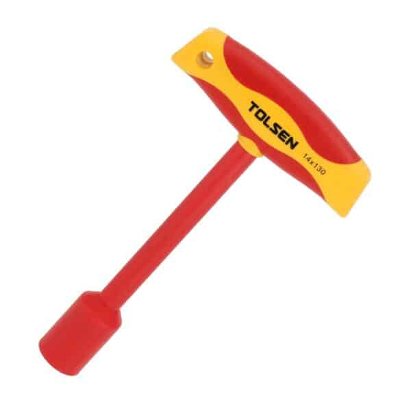 VDE Line Geïsoleerde Moerschroevendraaier T-Sleutel H14 x 130 mm