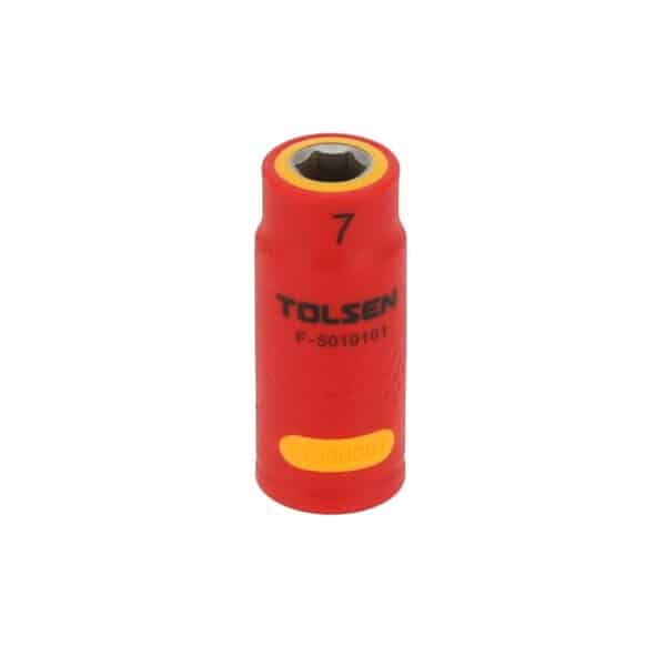 VDE Line Geïsoleerde 1/4" Dopsleutel Hex 7 mm