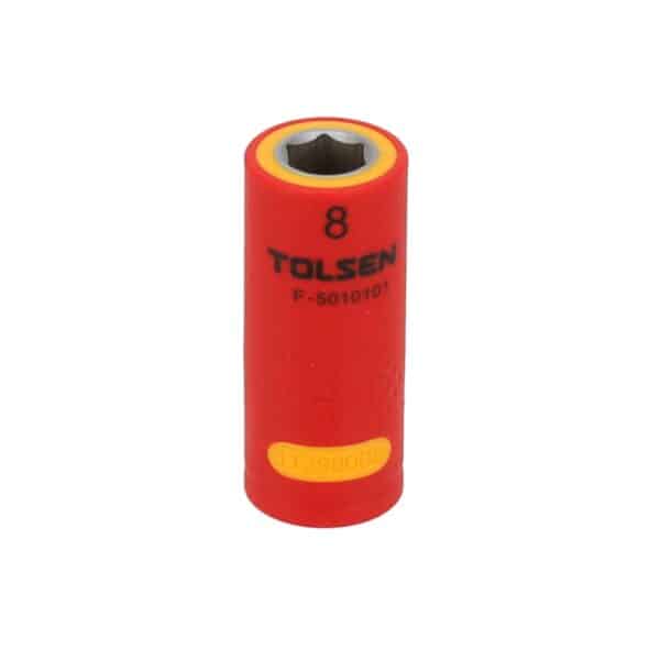 VDE Line Geïsoleerde 1/4" Dopsleutel Hex 8 mm