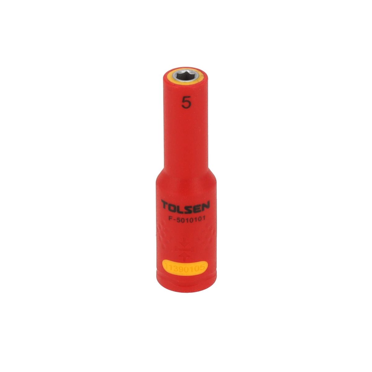 VDE Line Geïsoleerde 1/4" Lange Dopsleutel Hex 5 mm - Afbeelding 1