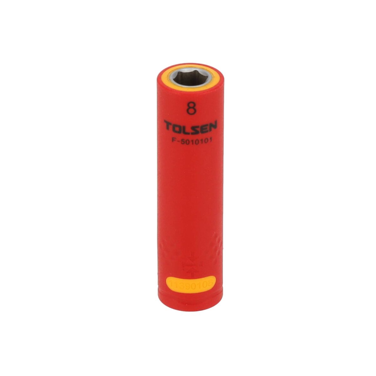 VDE Line Geïsoleerde 1/4" Lange Dopsleutel Hex 8 mm - Afbeelding 1