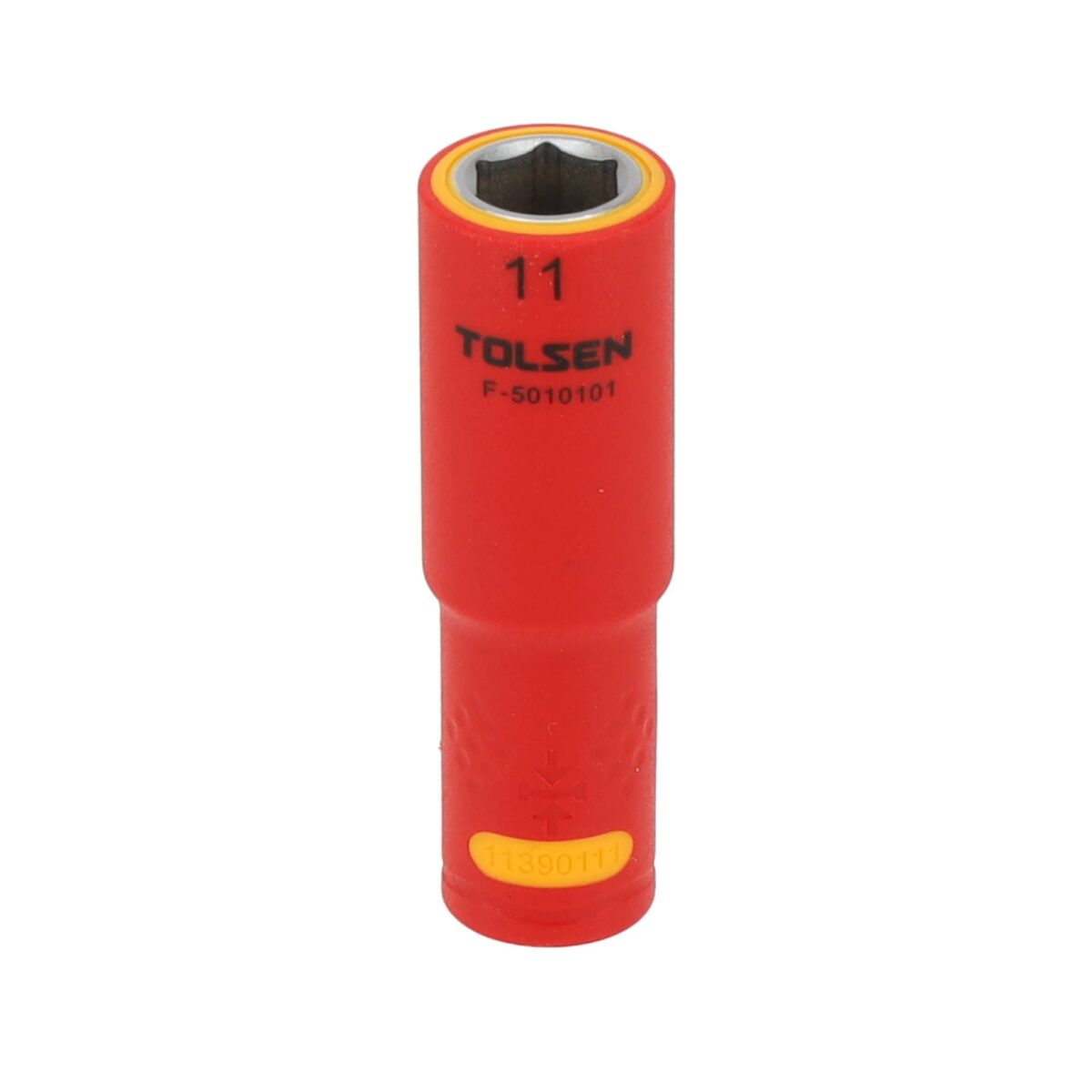 VDE Line Geïsoleerde 1/4" Lange Dopsleutel Hex 11 mm - Afbeelding 1