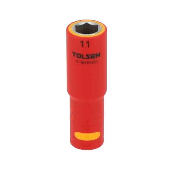 VDE Line Geïsoleerde 1/4" Lange Dopsleutel Hex 11 mm