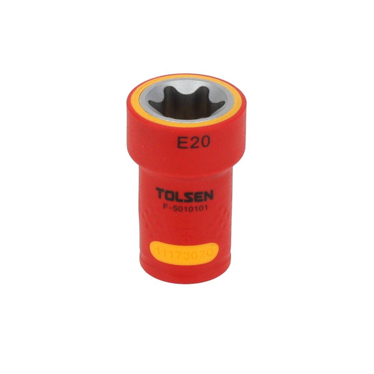 VDE Line Geïsoleerde Dopsleutel 3/8″ E20 - Externe Torx - Afbeelding 1