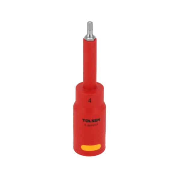 VDE Line Geïsoleerde Dopsleutel 1/2″ Hex 4 x 120 mm