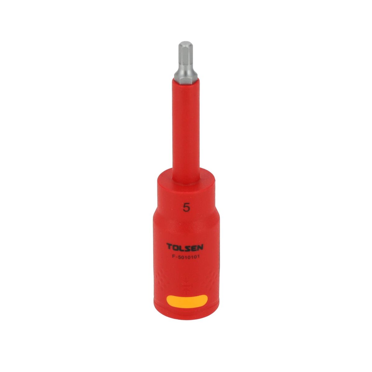 VDE Line Geïsoleerde Dopsleutel 1/2″ Hex 5 x 120 mm - Afbeelding 1