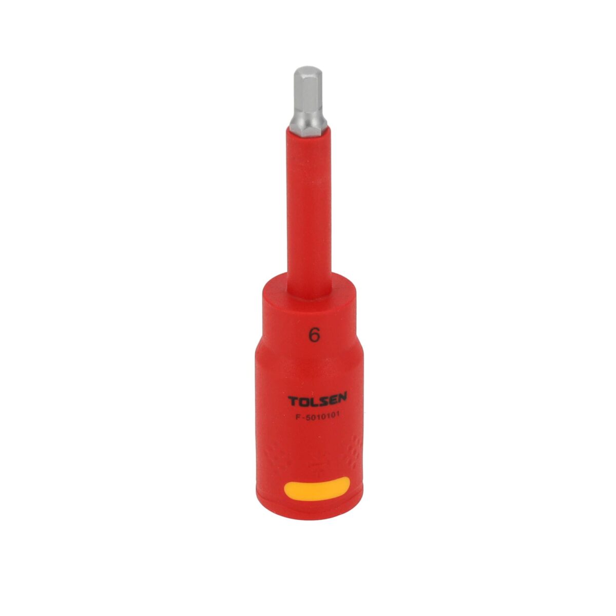 VDE Line Geïsoleerde Dopsleutel 1/2″ Hex 6 x 120 mm - Afbeelding 1