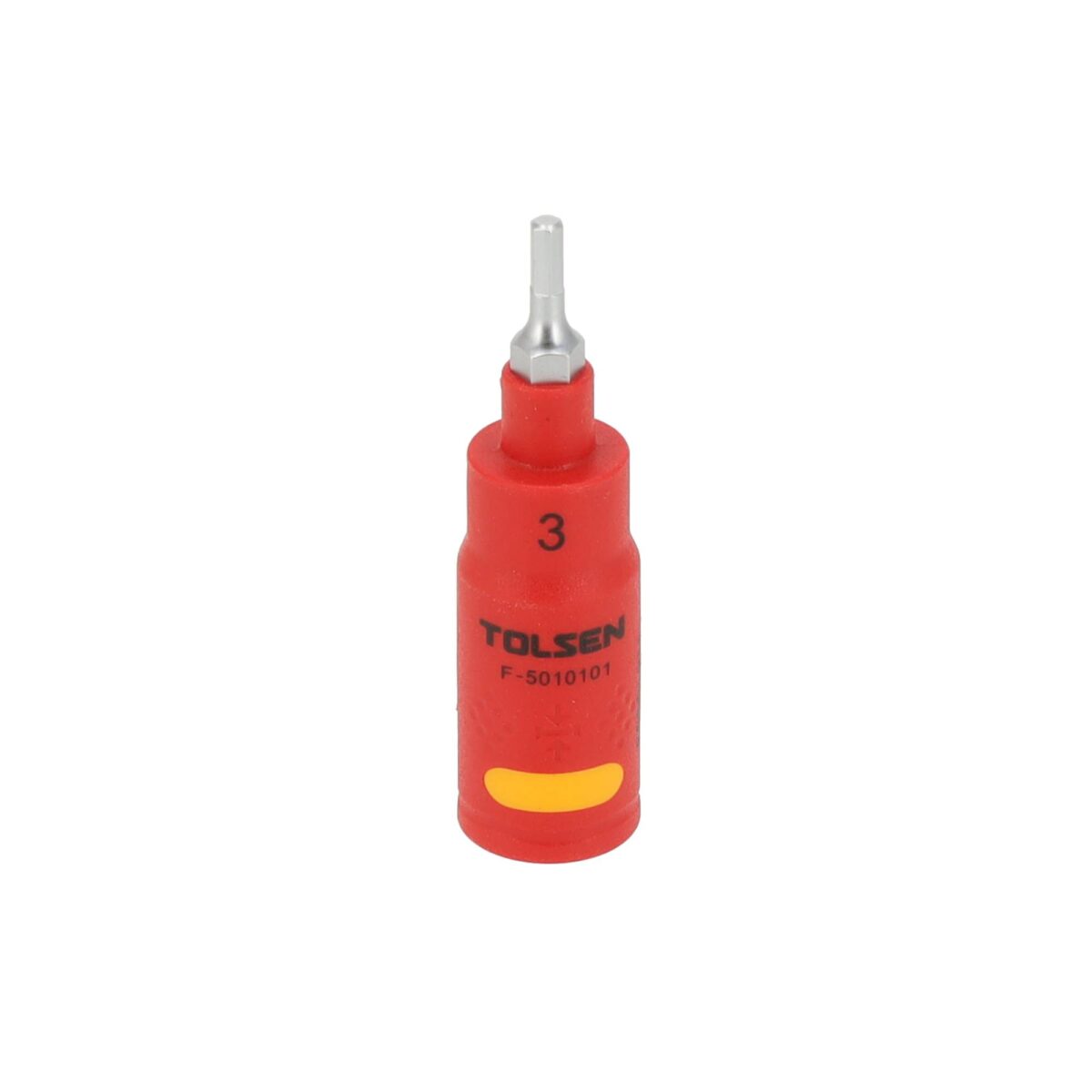 VDE Line Geïsoleerde Dopsleutel 1/4″ Hex 3 mm x 66 mm - Afbeelding 1