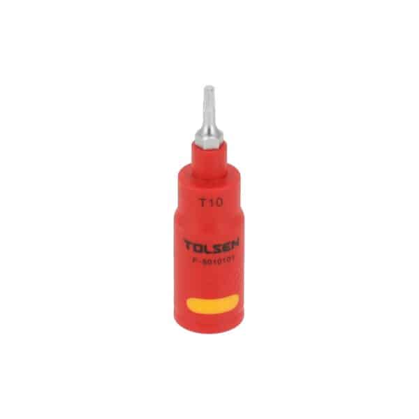 VDE Line Injectie-geïsoleerde 2-component Torx bitdop T10 – 1/4"