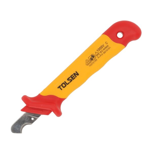 VDE Line Injectie-Geïsoleerd Kabelmes met Semicirkel-Lemmet 28×155 mm