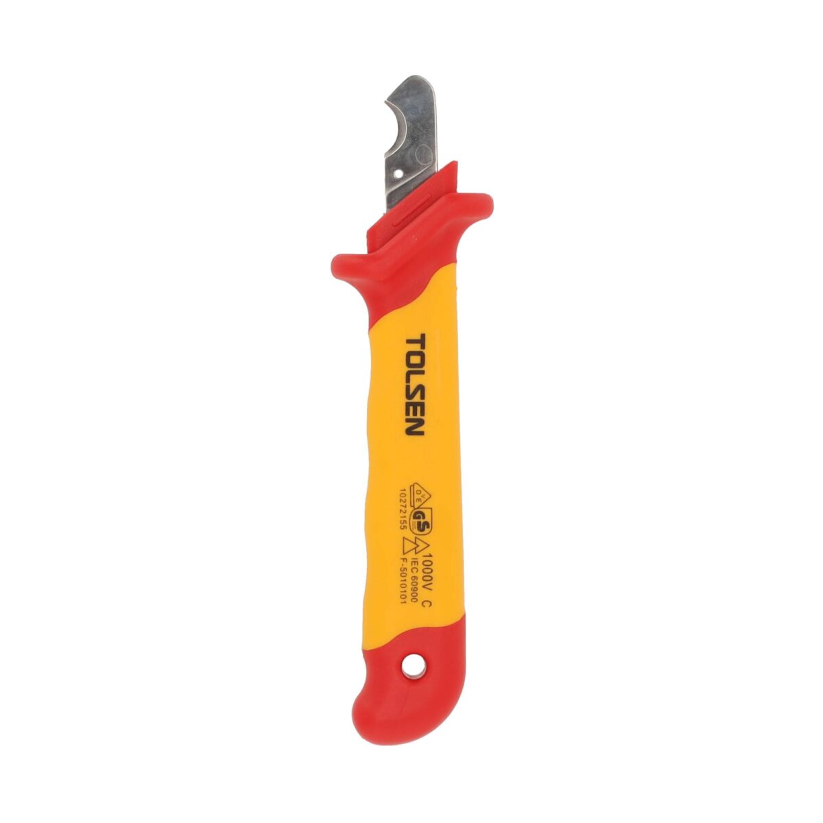 VDE Line Injectie-Geïsoleerd Kabelmes met Semicirkel-Lemmet 28×155 mm - Afbeelding 2